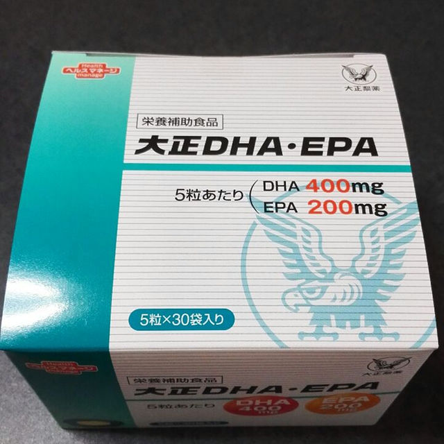 いぬくま様専用　　　大正製薬DHA·EPA 　ヘルスマネージ　新品✨即購入ＯＫ❕ 食品/飲料/酒の健康食品(その他)の商品写真