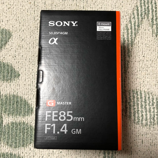 ソニー SEL85F14GM 【極美品】FE85mmF1.4GM