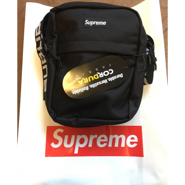 Supreme ss shoulder bag black 黒 新品