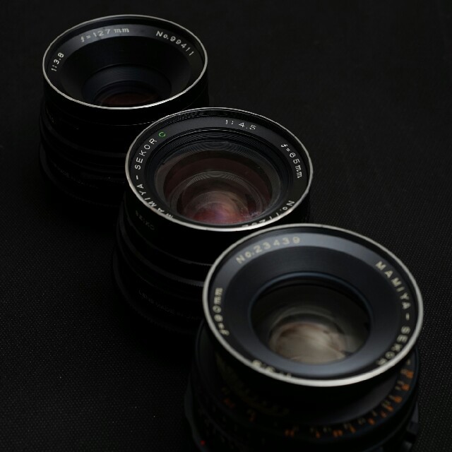 Mamiya RB67 レンズ3本セット ※要整備品 - grupobatia.com.mx