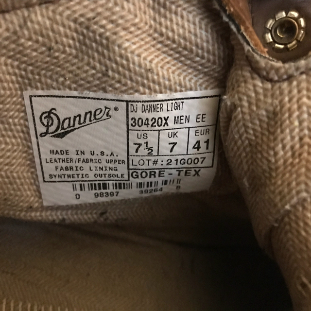 Danner(ダナー)のダナー  US７ 1/2 メンズの靴/シューズ(ブーツ)の商品写真