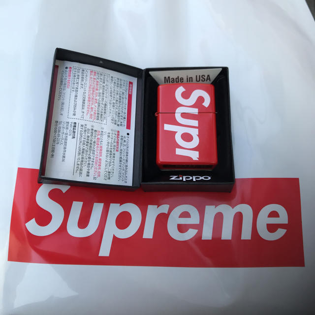 Supreme(シュプリーム)のsupreme 18ss zippo メンズのファッション小物(タバコグッズ)の商品写真