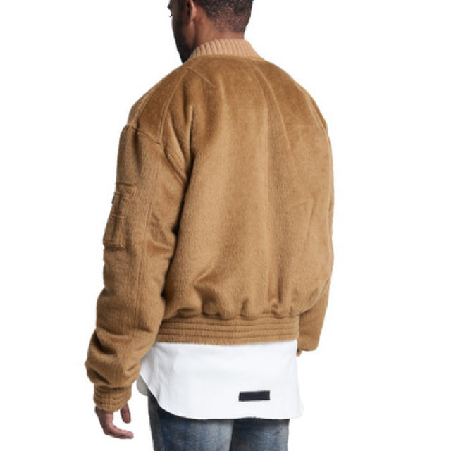 FEAR OF GOD(フィアオブゴッド)のDOMINANS STRAVAN アルパカ MA-1 S メンズのジャケット/アウター(ブルゾン)の商品写真