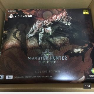 プレイステーション4(PlayStation4)のFURLA様専用 リオレウスエディション モンスターハンターワールド (家庭用ゲーム機本体)