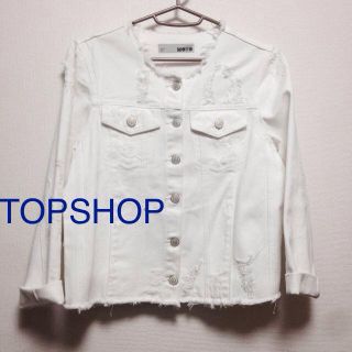 トップショップ(TOPSHOP)のTOPSHOP♡ダメージGジャン(Gジャン/デニムジャケット)