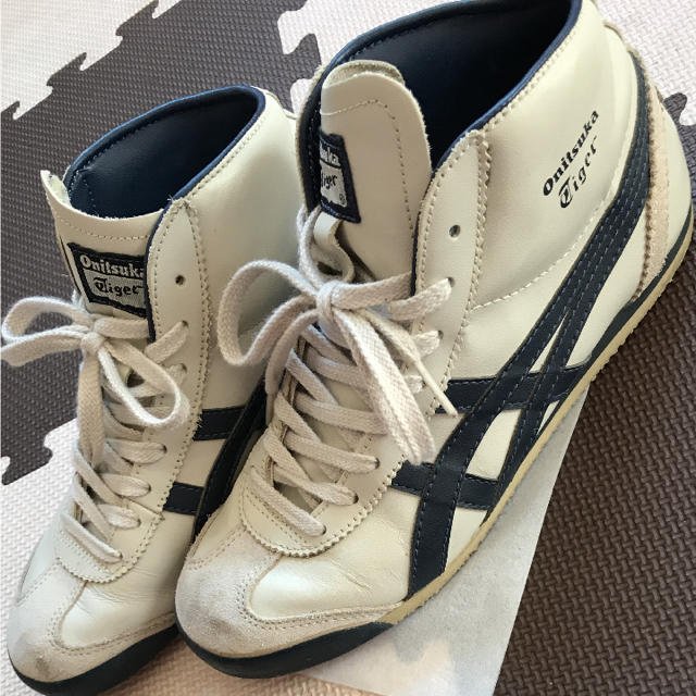 Onitsuka Tiger - オニツカタイガー ハイカットスニーカー 24cmの通販 ...