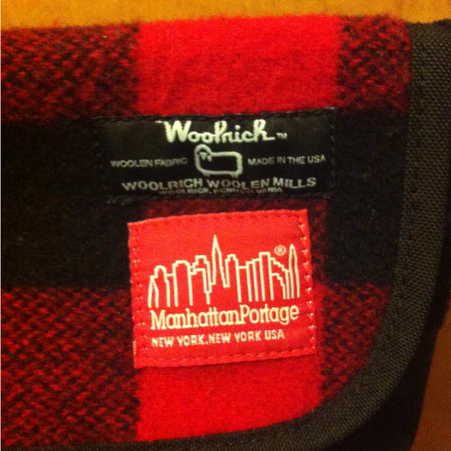 Manhattan Portage(マンハッタンポーテージ)のマンハッタンポーテージ☆woolrich レディースのバッグ(メッセンジャーバッグ)の商品写真