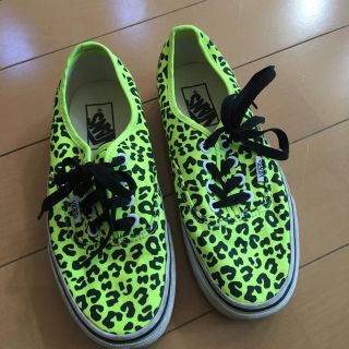 ヴァンズ(VANS)のVANS  ネオンカラー  レオパード(スニーカー)