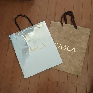 カシラ(CA4LA)のCA4LA ショッパー 二枚(ショップ袋)
