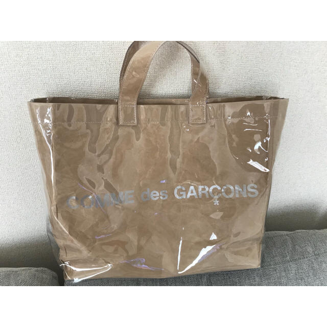 COMME des GARCONS コムデギャルソン PVCトートバッグ