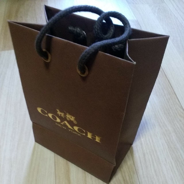 COACH(コーチ)のCOACH紙袋 レディースのバッグ(ショップ袋)の商品写真