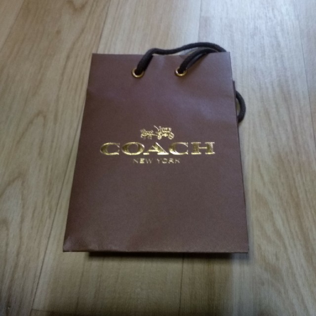 COACH(コーチ)のCOACH紙袋 レディースのバッグ(ショップ袋)の商品写真