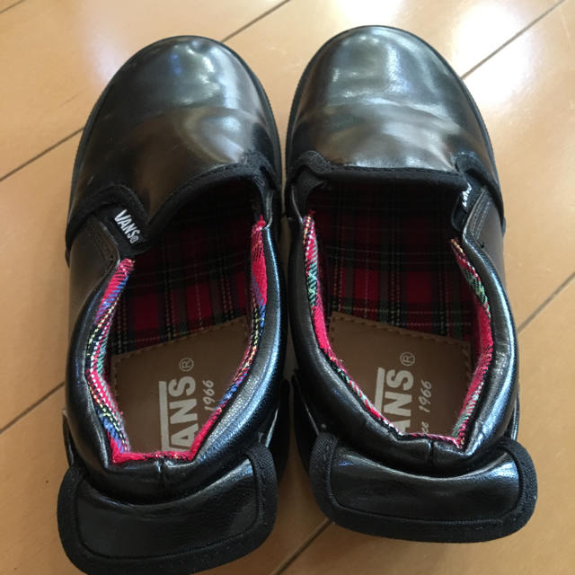 VANS(ヴァンズ)のVANS スリッポン 19センチ キッズ/ベビー/マタニティのキッズ靴/シューズ(15cm~)(スリッポン)の商品写真