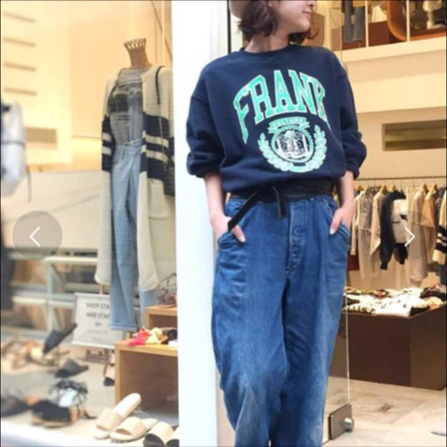 CANAL JEAN via  j FRANKバルーンスリーブトレーナー