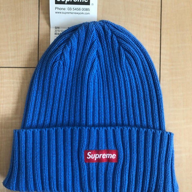 Supreme - supreme beanie シュプリーム ビーニー 青 2018 ssの通販 by ちい's shop｜シュプリームならラクマ