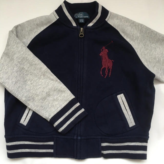 POLO RALPH LAUREN(ポロラルフローレン)の値下げ☆ラルフローレン☆スタジャン 4T/110 キッズ/ベビー/マタニティのキッズ服男の子用(90cm~)(ジャケット/上着)の商品写真