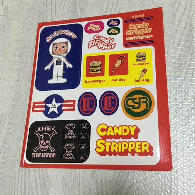 Candy Stripper(キャンディーストリッパー)の【てぃす様専用】キャンディーストリッパー❤️ステッカー２枚セット レディースのレディース その他(その他)の商品写真