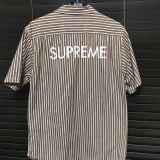 シュプリーム(Supreme)のsupreme denim stripe shirt L(シャツ)