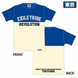 トゥエンティーフォーカラッツ(24karats)の新品 EXILE TRIBEライブ会場限定Tシャツ東京ドーム 三代目 ブルー(その他)