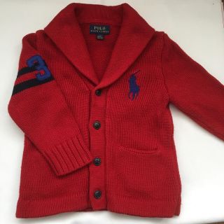 ポロラルフローレン(POLO RALPH LAUREN)のラルフローレン☆カーディガン 3T/100(カーディガン)