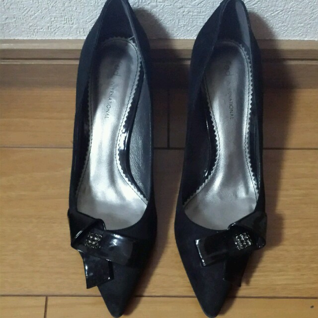 黒ﾊﾟﾝﾌﾟｽ レディースの靴/シューズ(ハイヒール/パンプス)の商品写真