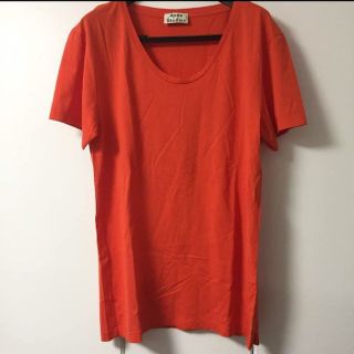 acne studios アクネストゥディオズ Tシャツ オレンジ XS(その他)