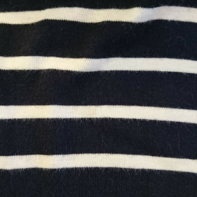 PETIT BATEAU(プチバトー)のプチバトー　マリニエール衿つきカットソー キッズ/ベビー/マタニティのベビー服(~85cm)(シャツ/カットソー)の商品写真