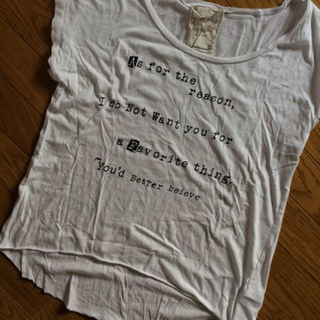 アバンリリー(Avan Lily)のAvan Lily 白Tシャツ(Tシャツ(半袖/袖なし))
