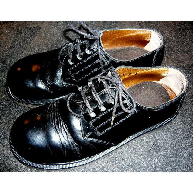 biosilレザーシューズ-25CM　本革黒　ODEKO メンズの靴/シューズ(ドレス/ビジネス)の商品写真