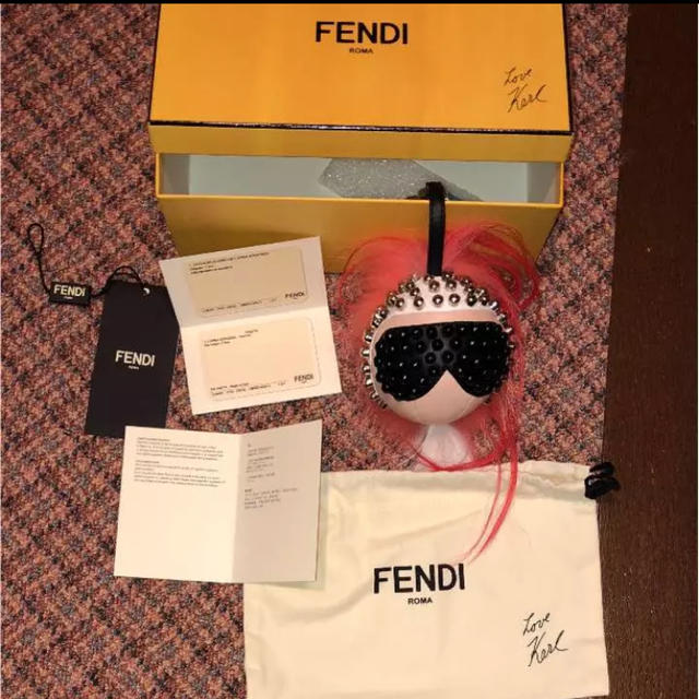 FENDI(フェンディ)のFENDI　/　パンキート PUNKITO モンスター ピンク  ハンドメイドのファッション小物(バッグチャーム)の商品写真