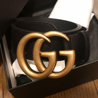 グッチ(Gucci)のGUCCI ダブルG レザーベルト 4cm(ベルト)