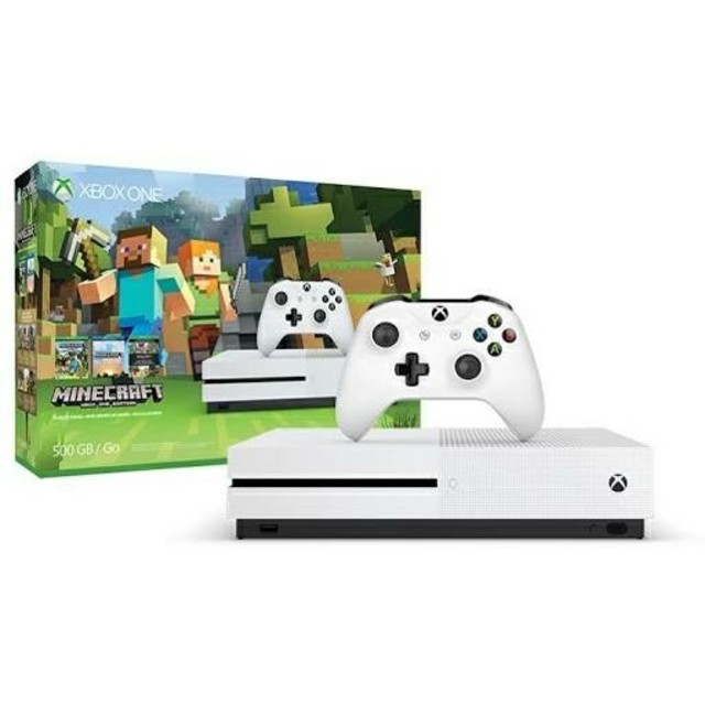 新品保証有 Xbox one s 500GB minecraft家庭用ゲーム機本体