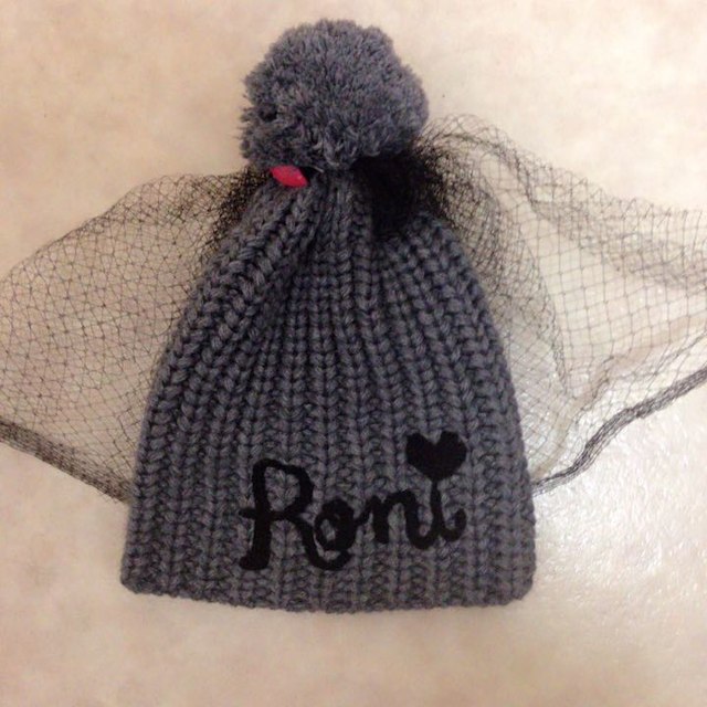 RONI(ロニィ)のRONI☆ニット帽子☆S(50〜52) キッズ/ベビー/マタニティのこども用ファッション小物(帽子)の商品写真