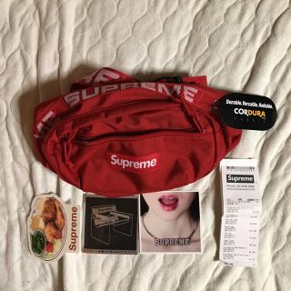 シュプリーム(Supreme)のシュプリーム ウエストバック 赤 supreme waist bag red(ウエストポーチ)