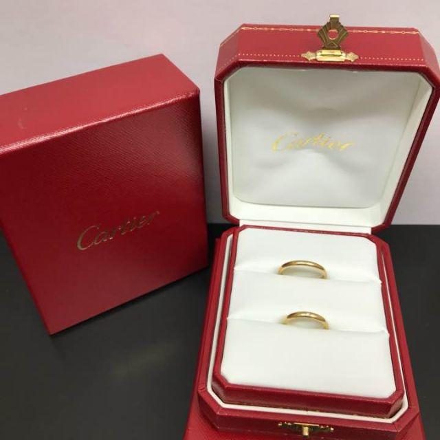 Cartier(カルティエ)の専用☆☆カルティエ マリッジ ダイヤ ペアリング 750YG レディースのアクセサリー(リング(指輪))の商品写真