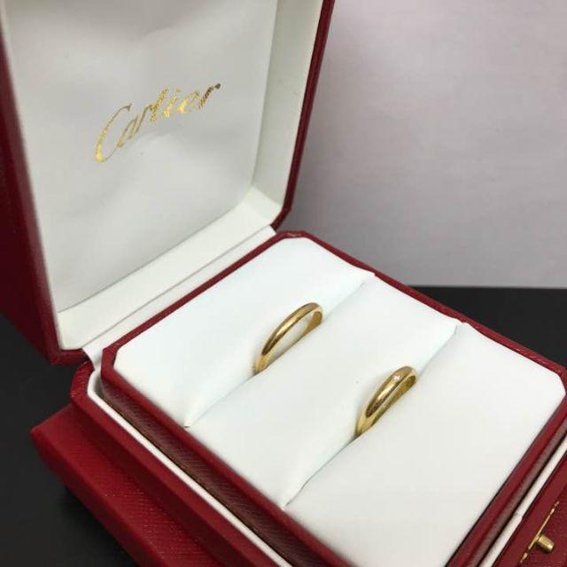 Cartier(カルティエ)の専用☆☆カルティエ マリッジ ダイヤ ペアリング 750YG レディースのアクセサリー(リング(指輪))の商品写真