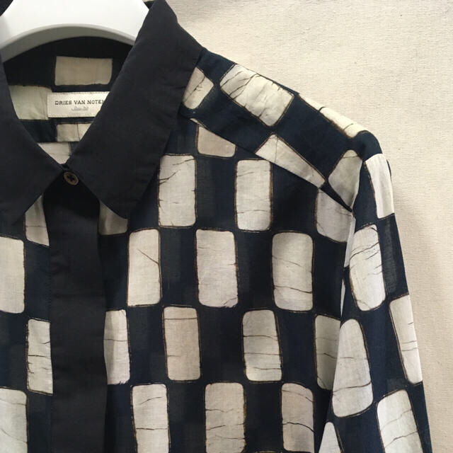 DRIES VAN NOTEN - Dries Van Noten シャツ バティック風プリントの