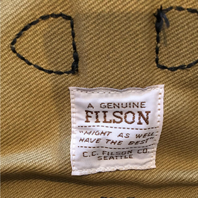 FILSON   フィルソン スモールフィールドバッグ タン アメリカ製の通販