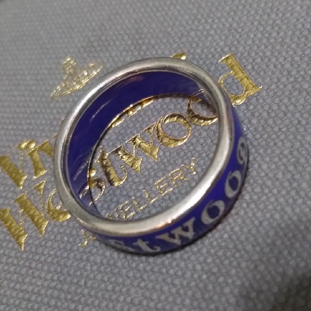 Vivienne Westwood - コンジットストリートリング ブルー 12号の Vivienne Westwood - コンジットストリートリング ブルー 12号の