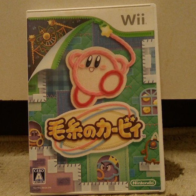 Wii(ウィー)の毛糸のカービィ エンタメ/ホビーのゲームソフト/ゲーム機本体(家庭用ゲームソフト)の商品写真