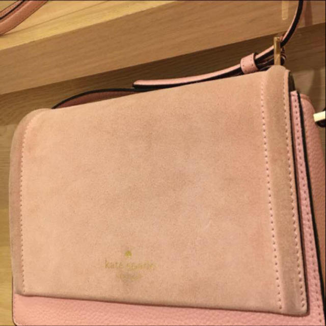 kate spade new york(ケイトスペードニューヨーク)のケイトスペード ショルダーバッグ ピンク スウェード レディースのバッグ(ショルダーバッグ)の商品写真