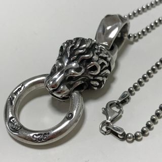 ビルウォールレザー(BILL WALL LEATHER)のBWL Lion Pendant w/Ring(ネックレス)