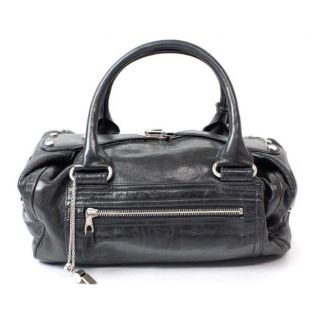 バレンシアガバッグ(BALENCIAGA BAG)のBALENCIAGA バレンシアガ ウィスタルスモール ハンドバッグ レザー 茶(ハンドバッグ)