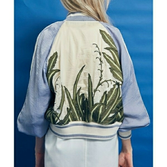 AMERI  スカジャン　LILLY BELL SOUVENIR JACKET