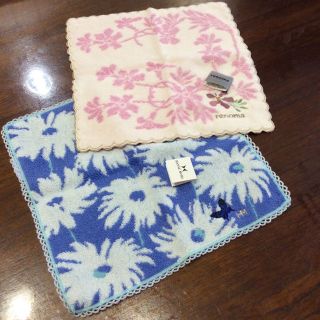 ハナエモリ(HANAE MORI)の新品!タオルハンカチ(ハンカチ)