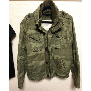 アバクロンビーアンドフィッチ(Abercrombie&Fitch)のアバクロンビー&フィッチ ミリタリージャケット S(ミリタリージャケット)