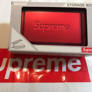 シュプリーム(Supreme)の定価販売！！ シュプリーム ストレージボックス お弁当箱 大小セット(その他)