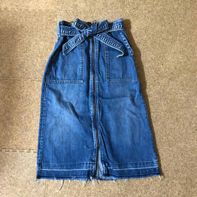 Pepe Jeans(ペペジーンズ)のひぐま様専用★ぺぺジーンズのハイウエストデニムスカート レディースのスカート(ひざ丈スカート)の商品写真