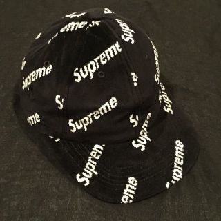 シュプリーム(Supreme)のSUPREME Velour Diagonal Logo 6-Panel(その他)