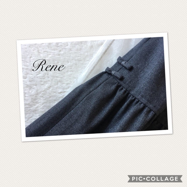 René(ルネ)のひまり様ご専用です❗️美品♡Rene  ルネ ワンピース おリボン/ フォクシー レディースのワンピース(ひざ丈ワンピース)の商品写真